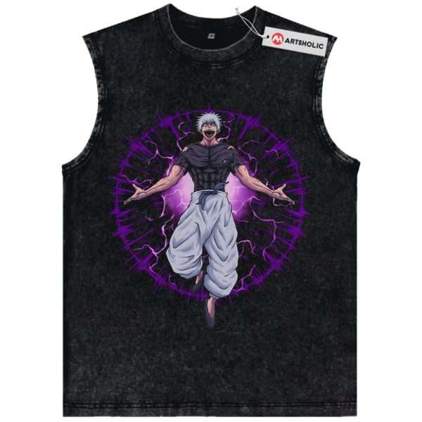 Satoru Gojo Tank Top, Jujutsu Kaisen Tank Top, Anime Tank Top, Vintage Tank Top