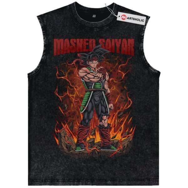 Bardock Tank Top, Dragon Ball Tank Top, Anime Tank Top, Vintage Tank Top
