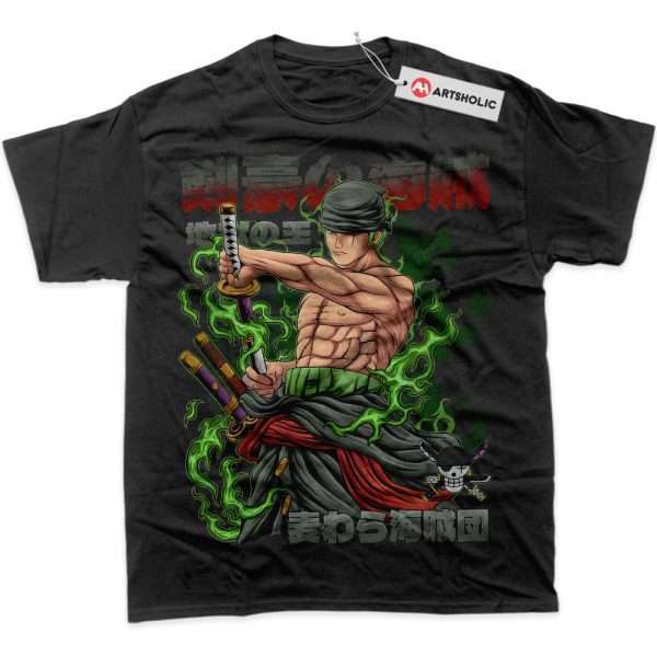 Roronoa Zoro Shirt, One Piece Shirt, Anime Shirt, Graphic Tee