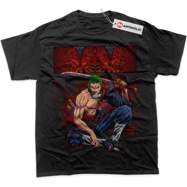 Roronoa Zoro x Akatsuki Shirt, One Piece Shirt, Anime Shirt, Graphic Tee