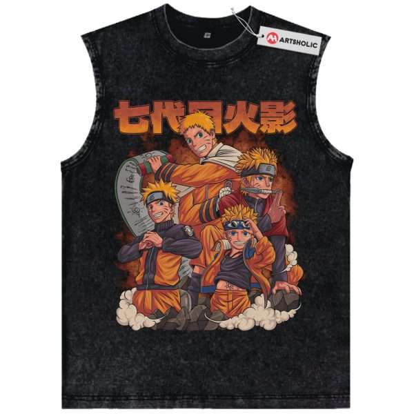 Naruto Uzumaki Tank Top, Anime Tank Top, Vintage Tank Top