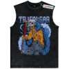 Skull Trafalgar D Water Law Tank Top, One Piece Tank Top, Anime Tank Top, Vintage Tank Top