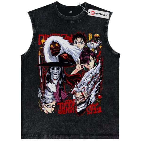 Dandadan Tank Top, Anime Tank Top, Vintage Tank Top