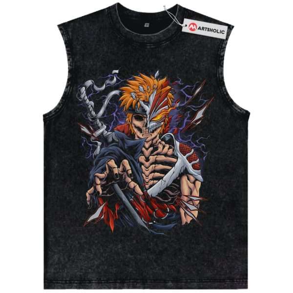 Skeleton Pain - Nagato Uzumaki Tank Top, Naruto Tank Top, Anime Tank Top, Vintage Tank Top