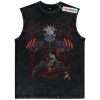 Skeleton Asta Tank Top, Black Clover Tank Top, Anime Tank Top, Vintage Tank Top