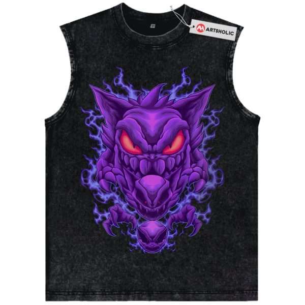 Gengar Tank Top, Gatsly Tank Top, Haunter Tank Top, Pokemon Tank Top, Anime Tank Top, Vintage Tank Top