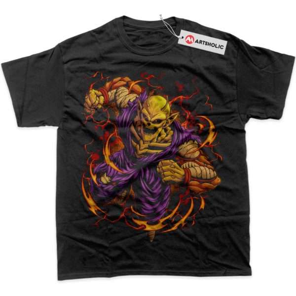 Skull Orange Piccolo Shirt, Dragon Ball Shirt, DBZ Shirt, Anime Shirt, Graphic T-Shirt