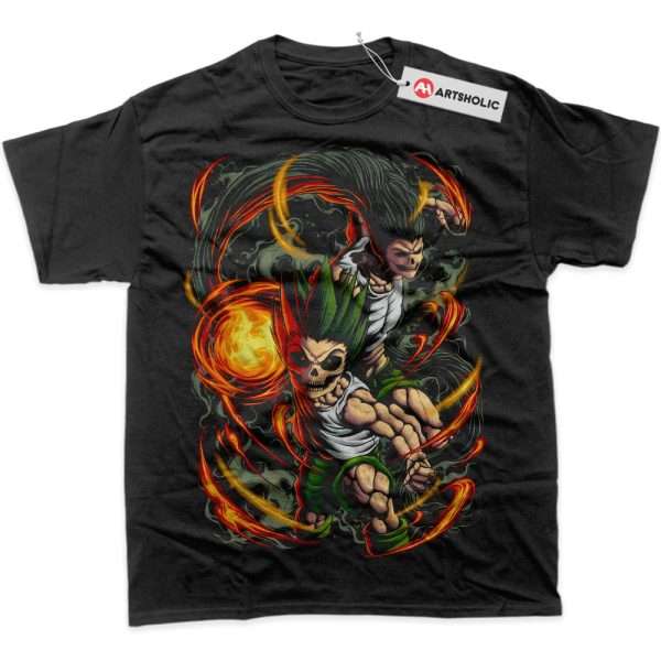Skull Gon Freecss Shirt, Hunter x Hunter Shirt, HxH Shirt, Anime Shirt, Graphic T-Shirt