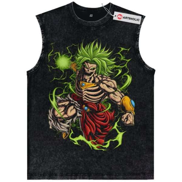 Skeleton Broly Tank Top, Dragon Ball Tank Top, DBZ Tank Top, Anime Tank Top, Vintage Tank Top