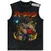 Skull Bardock Tank Top, Dragon Ball Tank Top, DBZ Tank Top, Anime Tank Top, Vintage Tank Top