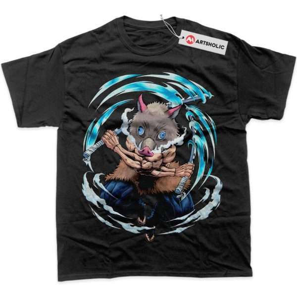 Skeleton Inosuke Hashibira Shirt, Demon Slayer Shirt, Anime Shirt, Graphic Tee