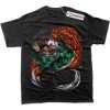 Skeleton Tanjiro Kamado Shirt, Demon Slayer Shirt, Anime Shirt, Graphic Tee