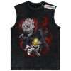 Okarun vs Turbo Granny Tank Top, Dandadan Tank Top, Anime Tank Top, Vintage Tank Top