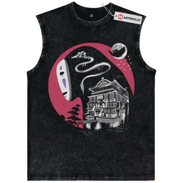 Spirited Away Tank Top, Studio Ghibli Tank Top, Anime Tank Top, Vintage Tank Top