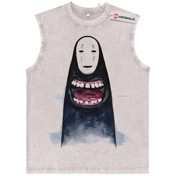 No Face Tank Top, Spirited Away Tank Top, Studio Ghibli Tank Top, Anime Tank Top, Vintage Tank Top