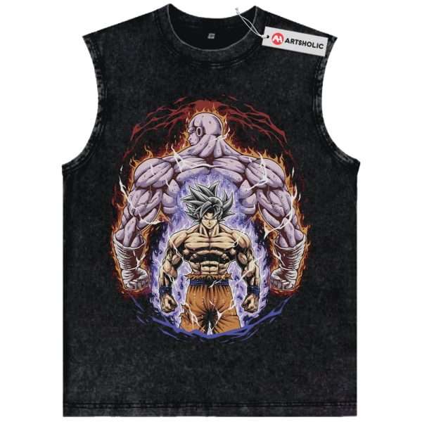 Son Goku vs Jiren Tank Top, Dragon Ball Tank Top, DBZ Tank Top, Anime Tank Top, Vintage Tank Top