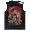 Kenpachi Zaraki vs Yachiru Kusajishi Tank Top, Bleach Tank Top, Anime Tank Top, Vintage Tank Top