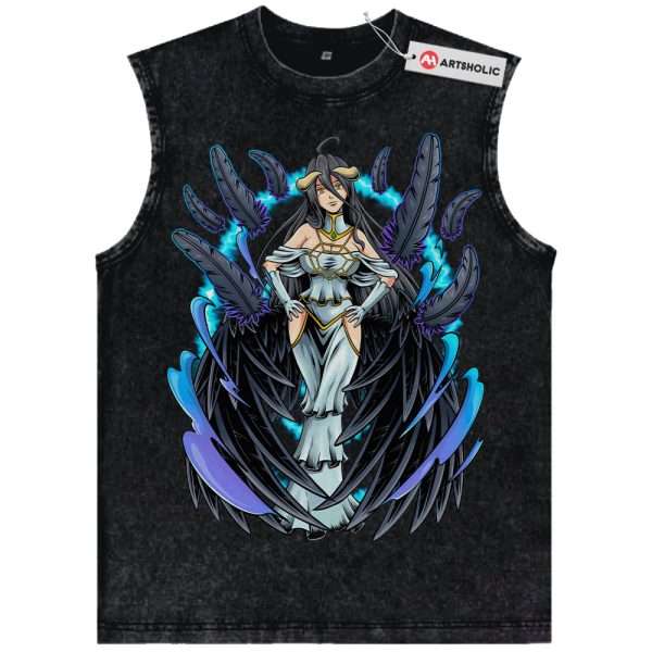 Albedo Tank Top, Overlord Tank Top, Anime Tank Top, Vintage Tank Top
