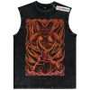 Kurama vs Naruto Uzumaki Tank Top, Anime Tank Top, Vintage Tank Top