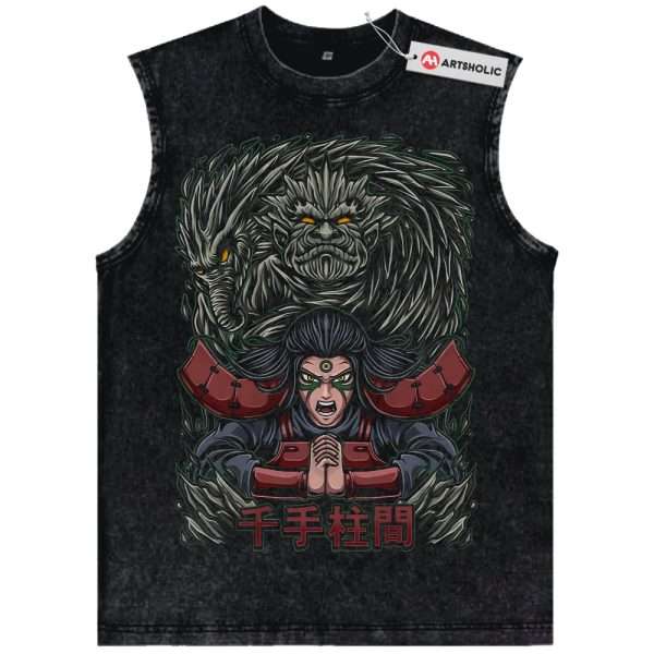 Hashirama Senju Tank Top, Naruto Tank Top, Anime Tank Top, Vintage Tank Top