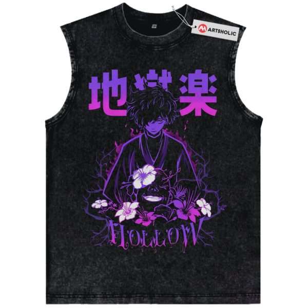 Gabimaru Tank Top, Hell’s Paradise Tank Top, Anime Tank Top, Vintage Tank Top