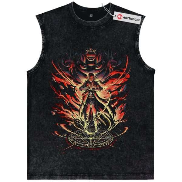 Alphonse vs Edward Elric Tank Top, Fullmetal Alchemist Tank Top, Anime Tank Top, Vintage Tank Top