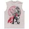 Alphonse vs Edward Elric Tank Top, Fullmetal Alchemist Tank Top, Anime Tank Top, Vintage Tank Top
