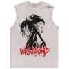 Musashi Miyamoto Tank Top, Vagabond Tank Top, Anime Tank Top, Vintage Tank Top