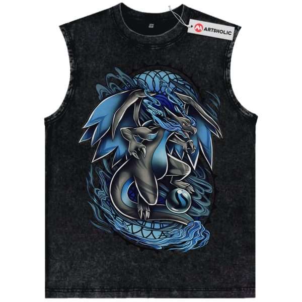 Charizard Tank Top, Pokemon Tank Top, Anime Tank Top, Vintage Tank Top