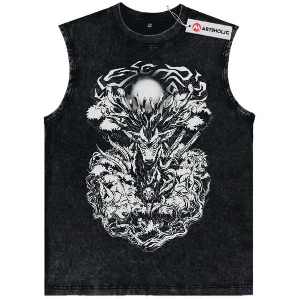 Princess Mononoke Tank Top, Studio Ghibli Tank Top, Anime Tank Top, Vintage Tank Top