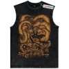 Kurama vs Naruto Uzumaki Tank Top, Anime Tank Top, Vintage Tank Top