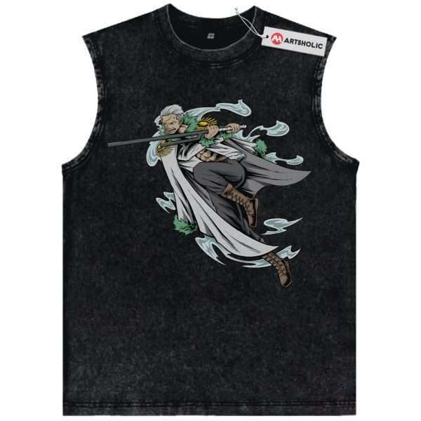 Smoker Tank Top, One Piece Tank Top, Anime Tank Top, Vintage Tank Top