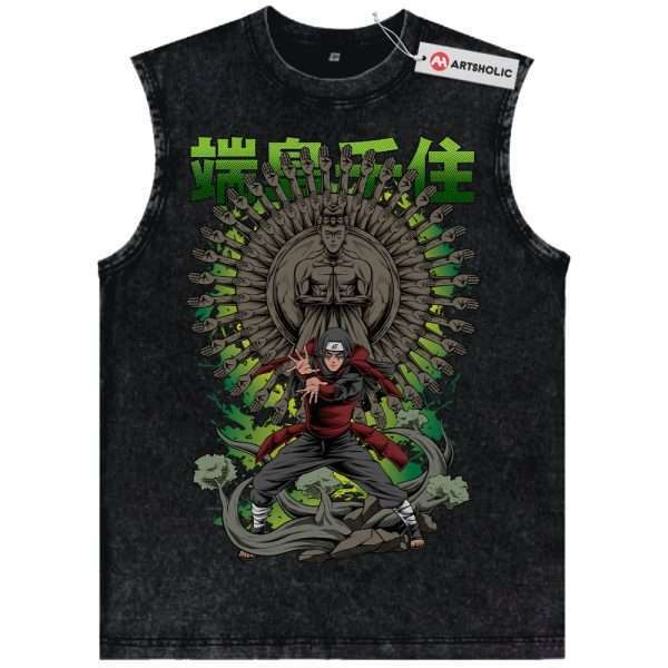 Hashirama Senju Tank Top, Naruto Tank Top, Anime Tank Top, Vintage Tank Top