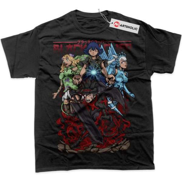 Black Clover Shirt, Anime Shirt, Graphic T-Shirt