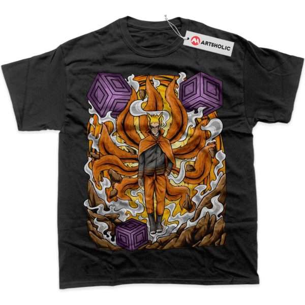 Baryon Mode Naruto Uzumaki Shirt, Anime Shirt, Graphic T-Shirt