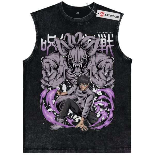 Yuta Okkotsu Tank Top, Jujutsu Kaisen Tank Top, Anime Tank Top, Vintage Tank Top
