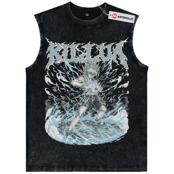 Killua Zoldyck Tank Top, Hunter x Hunter Tank Top, HxH Tank Top, Anime Tank Top, Vintage Tank Top