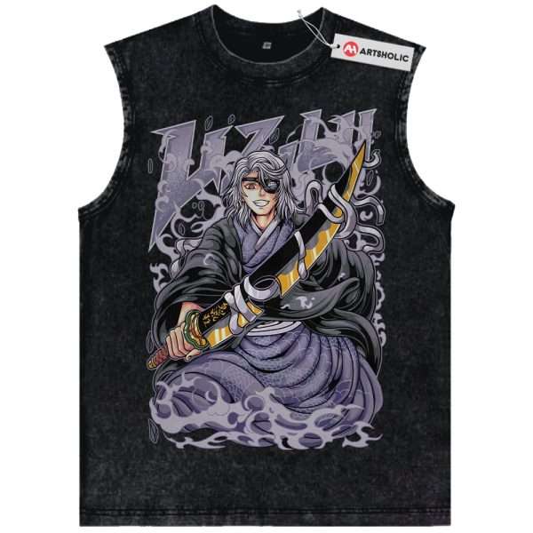 Tengen Uzui Tank Top, Demon Slayer Tank Top, Anime Tank Top, Vintage Tank Top