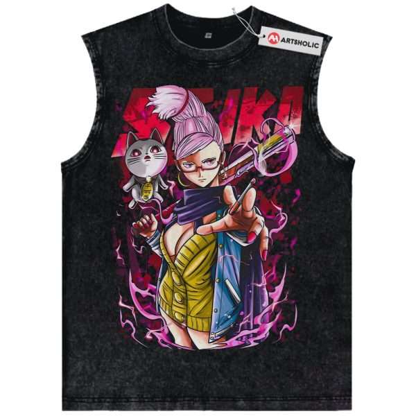 Seiko Ayase Tank Top, Dandadan Tank Top, Anime Tank Top, Vintage Tank Top