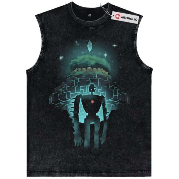 Laputa: Castle In The Sky Tank Top, Studio Ghibli Tank Top, Anime Tank Top, Vintage Tank Top