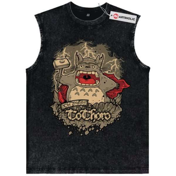 My Neighbor Totoro Tank Top, Studio Ghibli Tank Top, Anime Tank Top, Vintage Tank Top