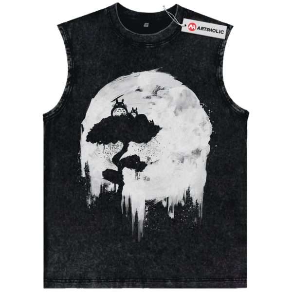 My Neighbor Totoro Tank Top, Studio Ghibli Tank Top, Anime Tank Top, Vintage Tank Top