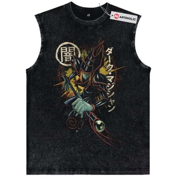 Dark Magician Tank Top, Anime Tank Top, Vintage Tank Top