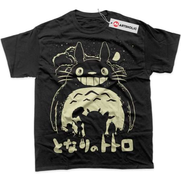 My Neighbor Totoro Shirt, Studio Ghibli Shirt, Anime Shirt, Graphic T-Shirt