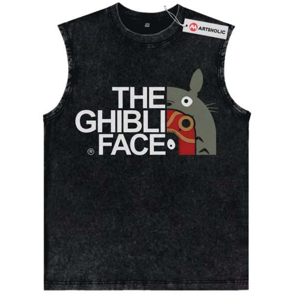 My Neighbor Totoro Tank Top, Studio Ghibli Tank Top, Anime Tank Top, Vintage Tank Top