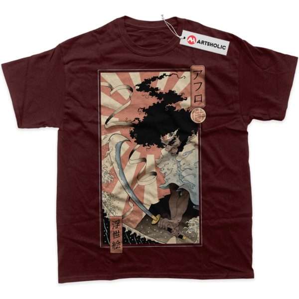 Rokutaro Shirt, Afro Samurai Shirt, Anime Shirt, Graphic Tee