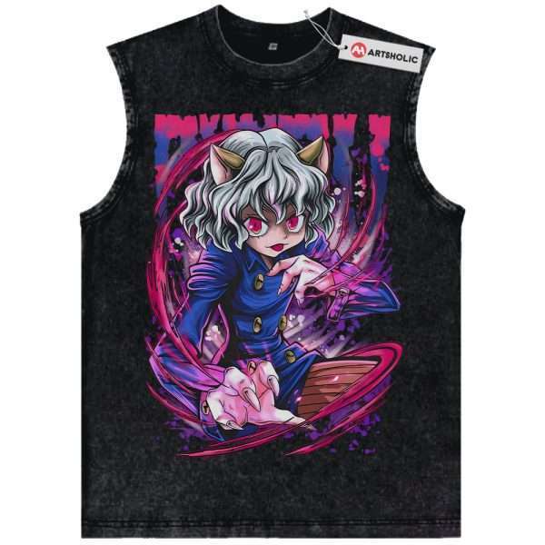 Pitou Tank Top, Hunter x Hunter Tank Top, HxH Tank Top, Anime Tank Top, Vintage Tank Top