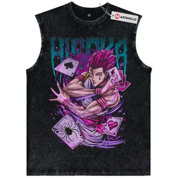 Hisoka Tank Top, Hunter x Hunter Tank Top, HxH Tank Top, Anime Tank Top, Vintage Tank Top