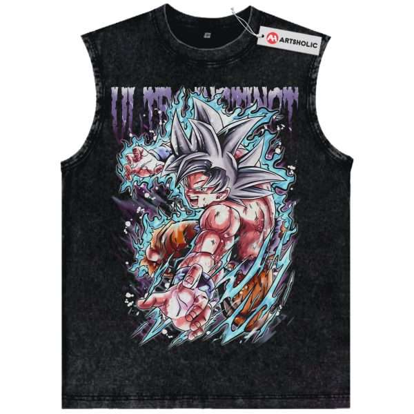 Ultra Instinct Son Goku Tank Top, Dragon Ball Tank Top, Anime Tank Top, Vintage Tank Top
