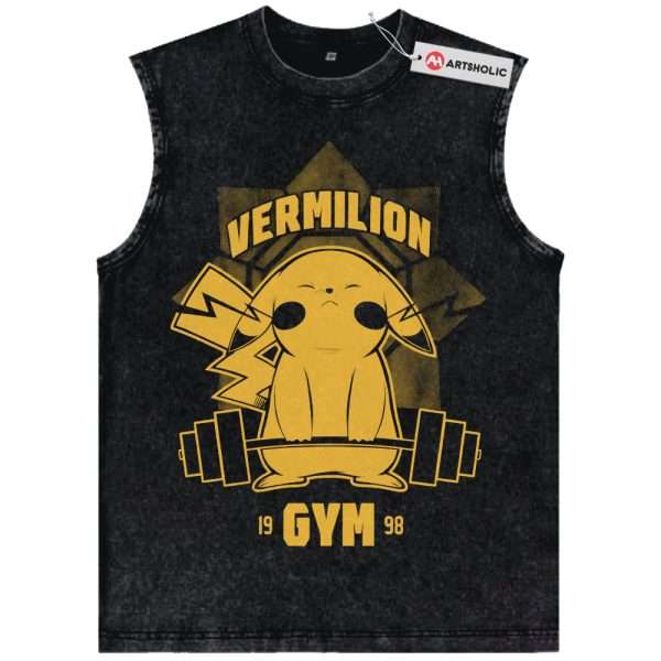 Pikachu Tank Top, Pokemon Tank Top, Anime Tank Top, Vintage Tank Top